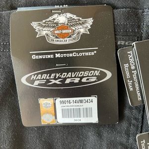 Harley-Davidson® Men's FXRG Performance Riding Jeans, Black Denim 99016-14VM